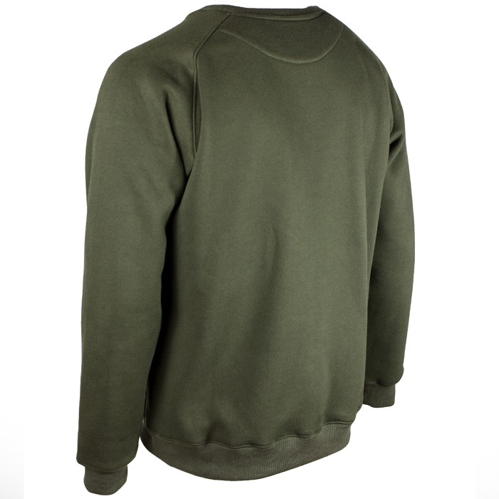 Wofte Olive Rep Sweater Back
