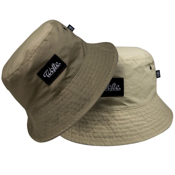 Wofte Reversible Khaki/Tan Bucket Hat