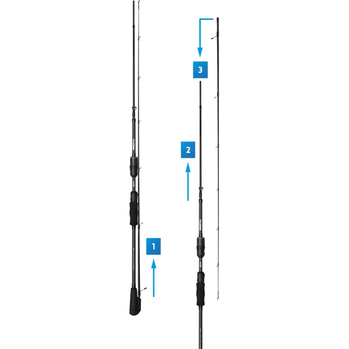 Spro Freestyle Xtender Drop Shot Fishing Rod 1