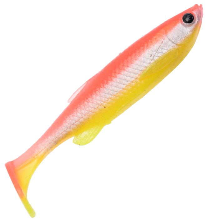 Savage Gear Fat T-Tail Minnow Lure YR Fluo