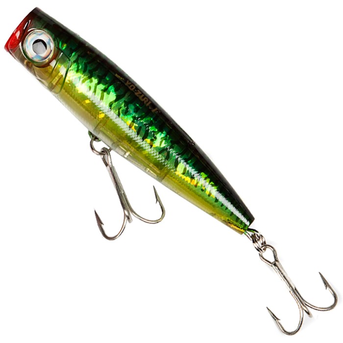 Yo-Zuri Hydro Tiger Popper Lure Green Mackerel