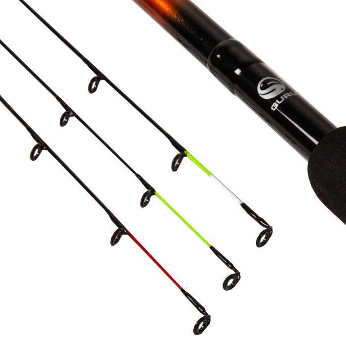 Guru N-Gauge Power Feeder Fishing Rods Tips