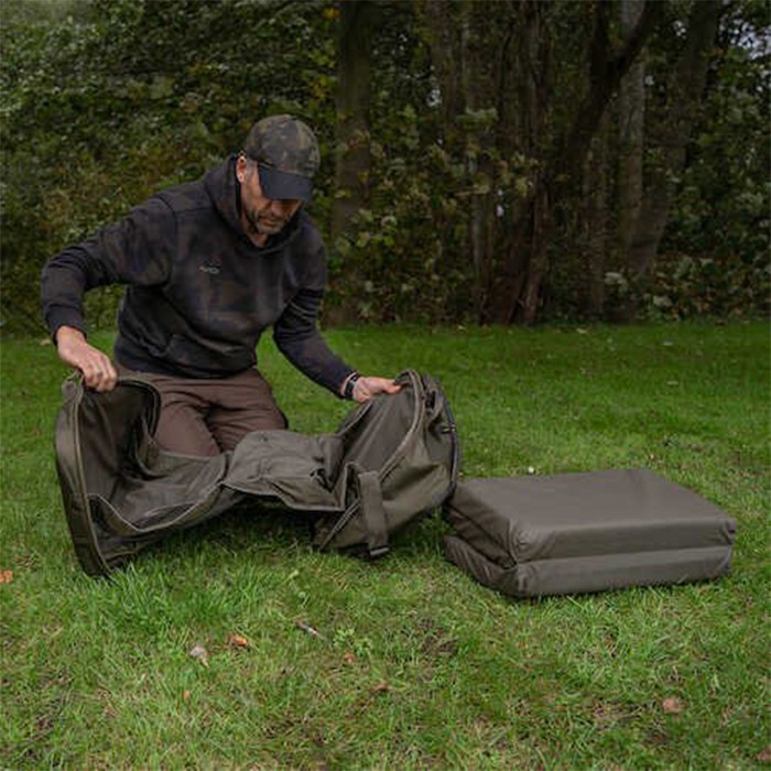 Avid Carp Revive Fishing Unhooking Mat In Use 2