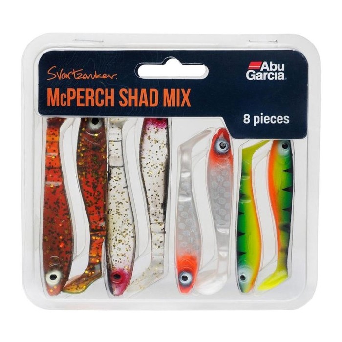 Abu Garcia Svartzonker McPerch Shad Mix - 8 Piece