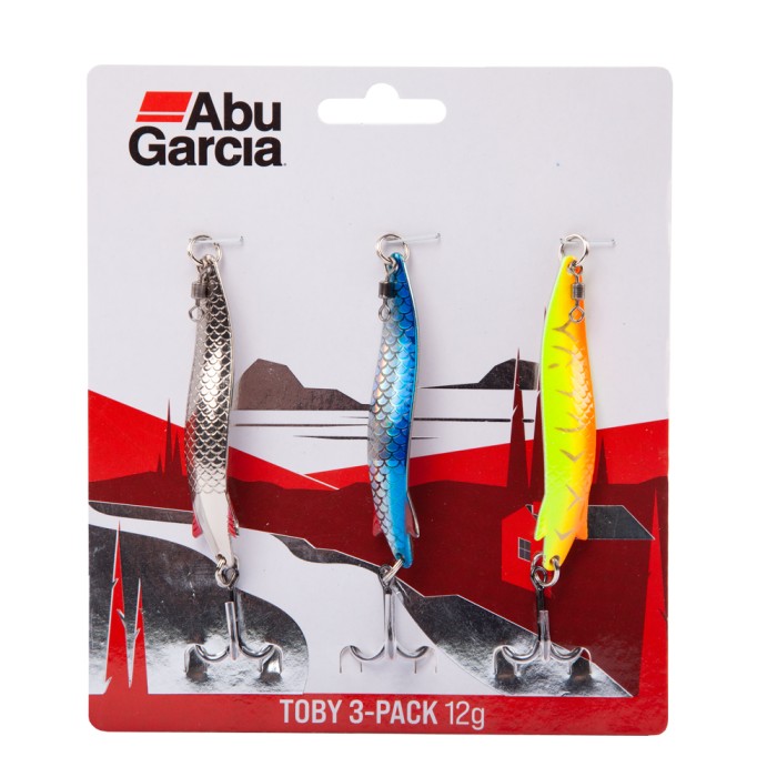 Abu Garcia Toby Fishing Spoons 3-Pack 3