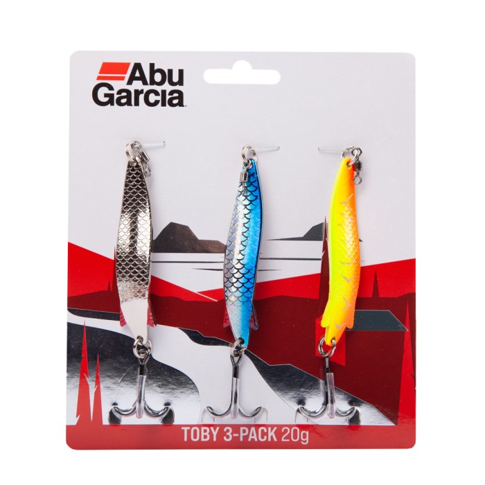 Abu Garcia Toby Fishing Spoons 3-Pack 6
