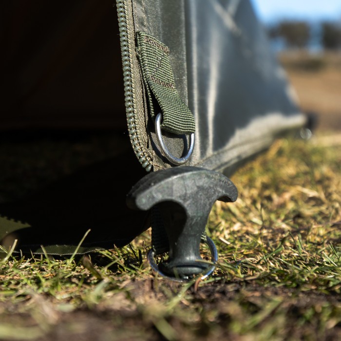 Advanta Protector Peak Fishing Bivvy 2 Man V2 Overwrap Peg