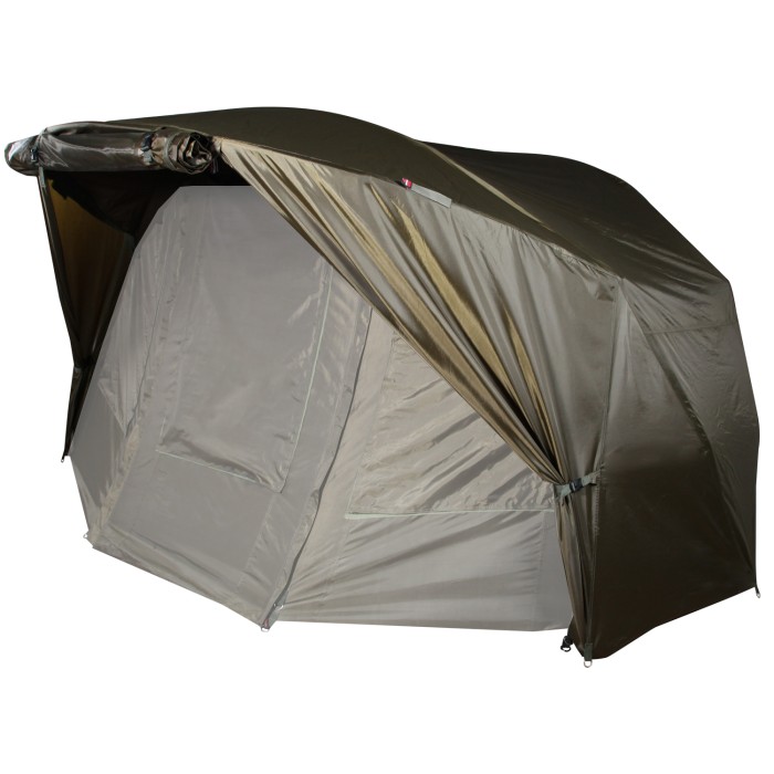 Advanta Protector Peak Fishing Bivvy 2 Man V2 Overwrap Open