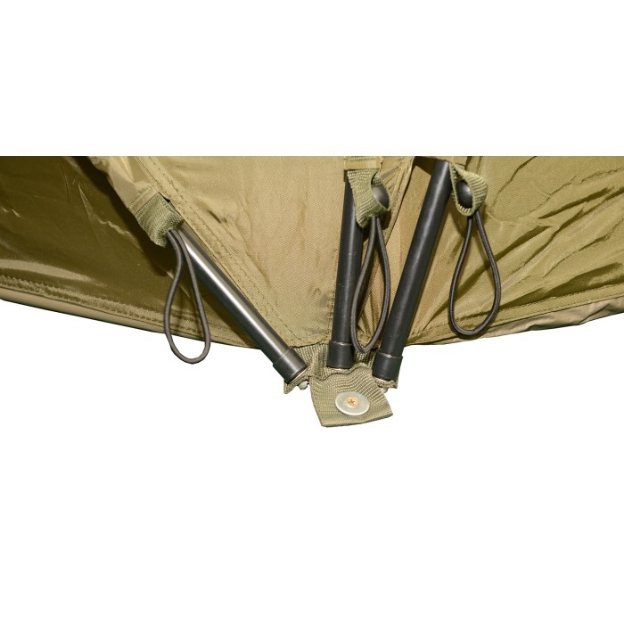 Close Up Of 1 Man Protector Extreme Advanta Bivvy Reinforced Pegging Points