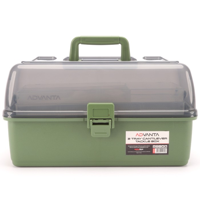 Advanta 2 Tray Cantilever Tackle Box 1