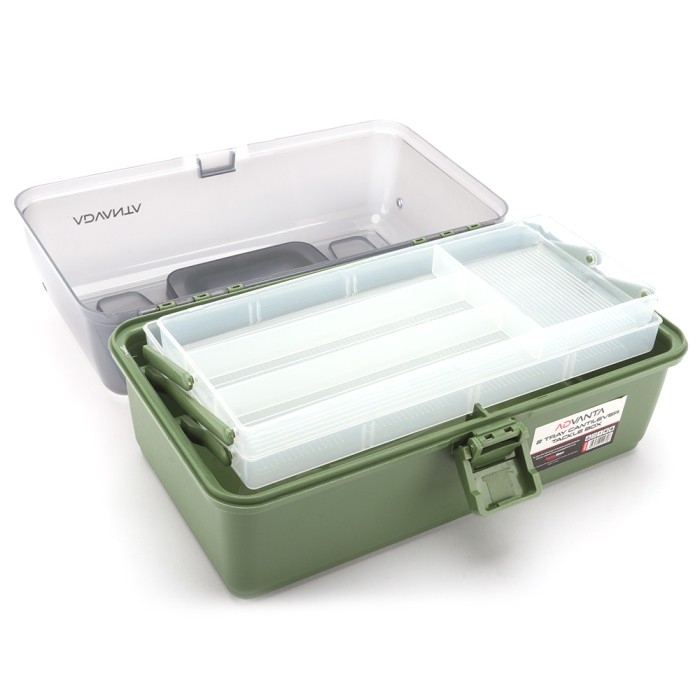 Advanta 2 Tray Cantilever Tackle Box 6