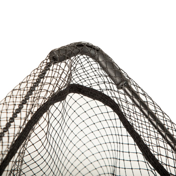 Advanta Rubber Mesh Folding Landing Net & Handle 50cm Close Up 5