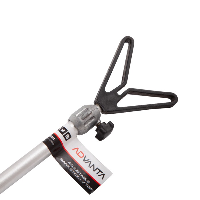 Advanta Aluminium Adjustable V Top Fishing Bankstick 2