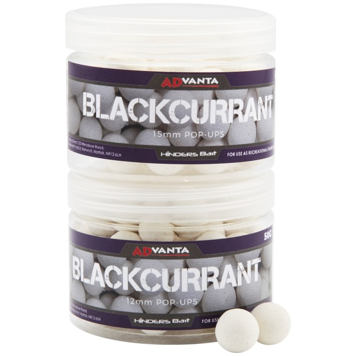 Advanta Blackcurrant White Pop Ups 50g