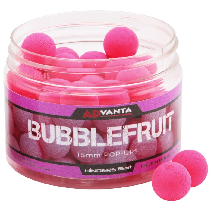 Advanta Bubblefruit Pink Pop Ups 50g 15mm