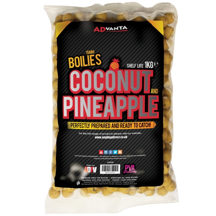 Advanta Coconut And Pineapple Boilie Shelf Life