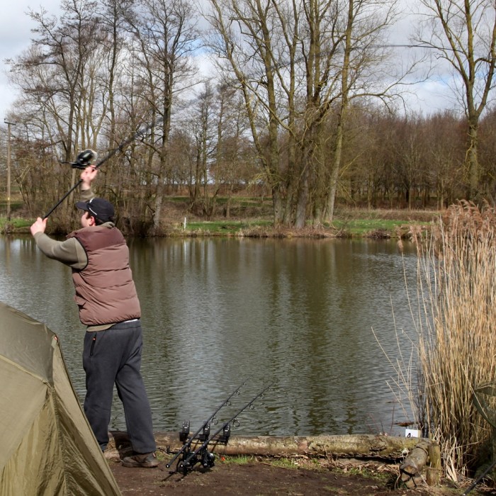 Advanta Discovery CSX V2 Carp Fishing Rods In Use 5