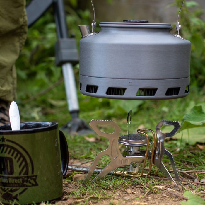 Advanta Discovery Magma 3000 Fishing Stove In Use 4