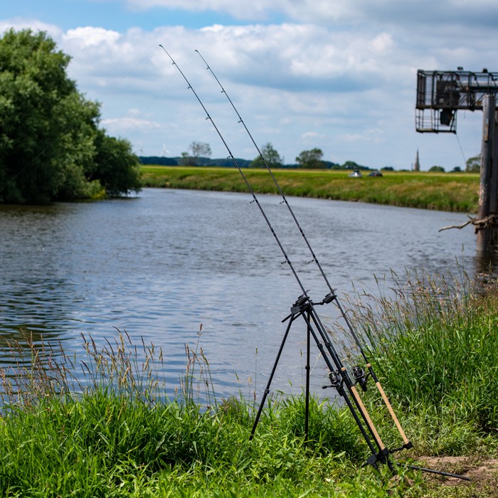 Advanta Discovery RVS Twin Tip Fishing Rods In Use River