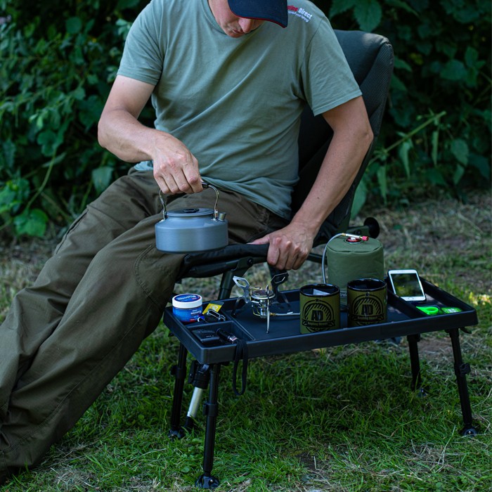 Advanta Endurance Bivvy Table In Use  2