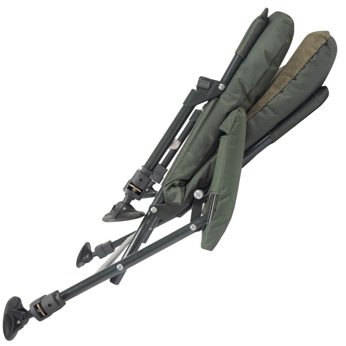 Advanta Endurance Memory Foam Low Fishing Chair Folded Away