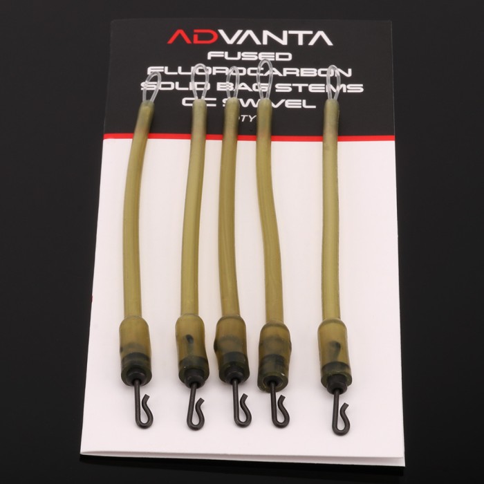 Advanta Fused Fluorocarbon Solid Bag Stems - QC Swivel - Pack of 5 1