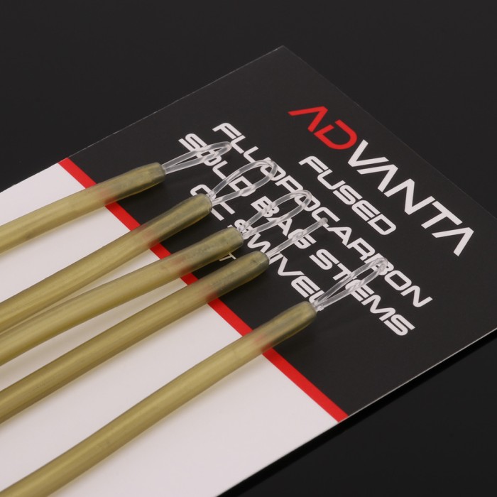 Advanta Fused Fluorocarbon Solid Bag Stems - QC Swivel - Pack of 5 3