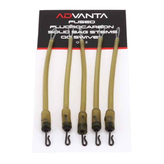 Advanta Fused Fluorocarbon Solid Bag Stems - QC Swivel - Pack of 5