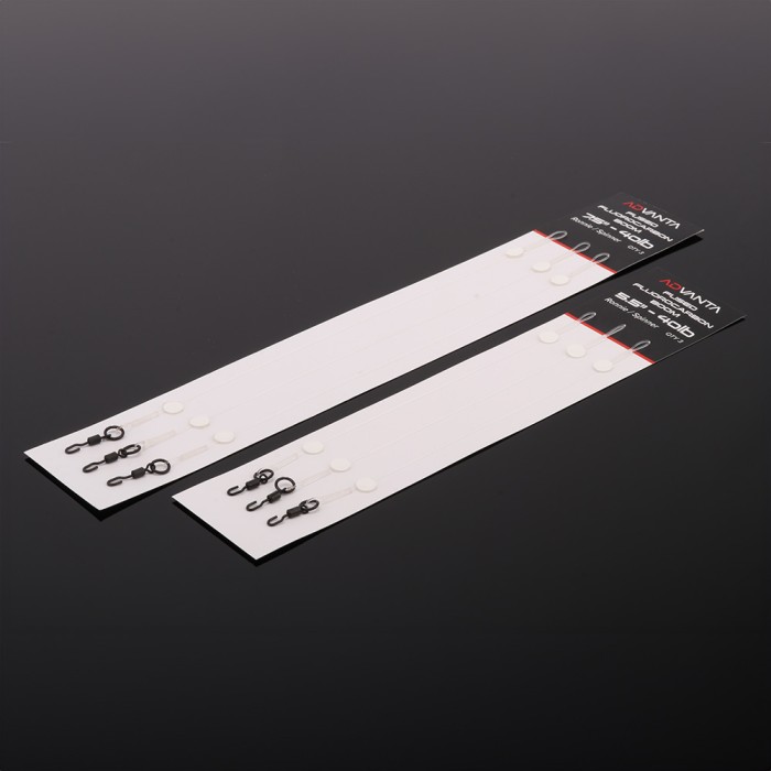 Advanta Fused Fluorocarbon Boom Ronnie / Spinner - Pack of 3 5