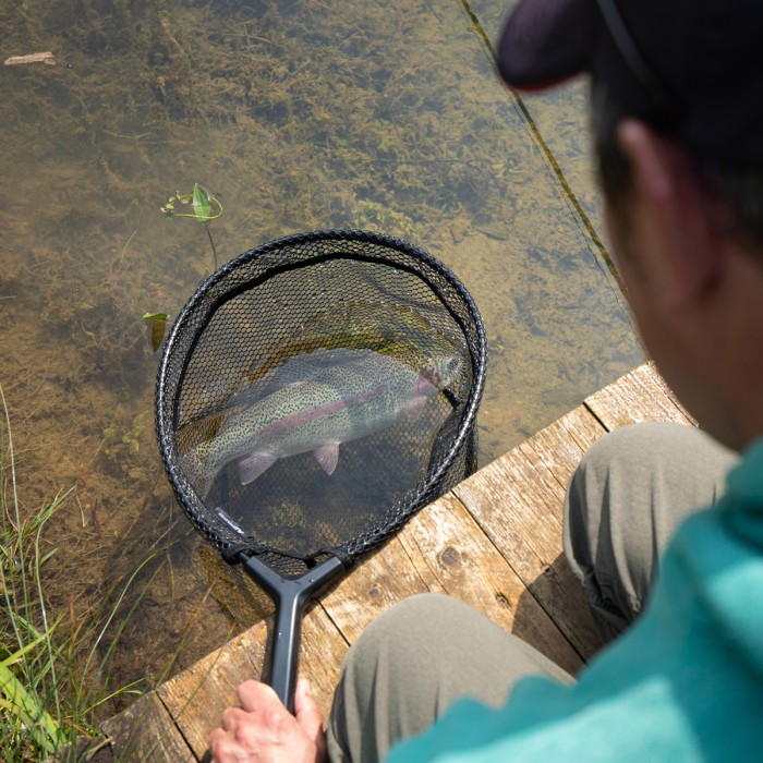 Advanta GS Trout Net In Use