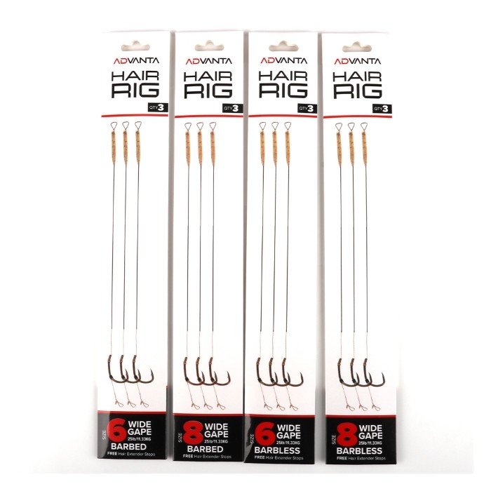 Advanta Hair Rig Inc Extender Stops - Barbed