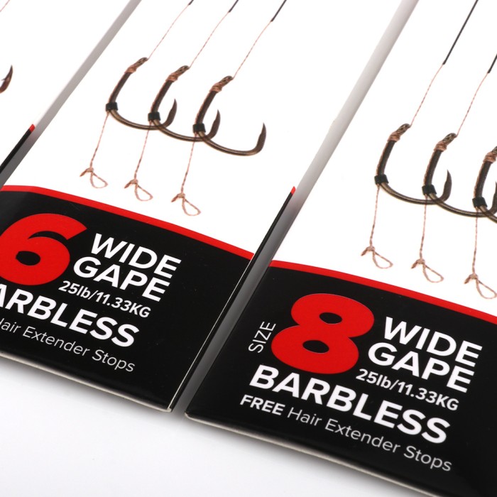Advanta Hair Rig Inc Extender Stops - Barbless 2