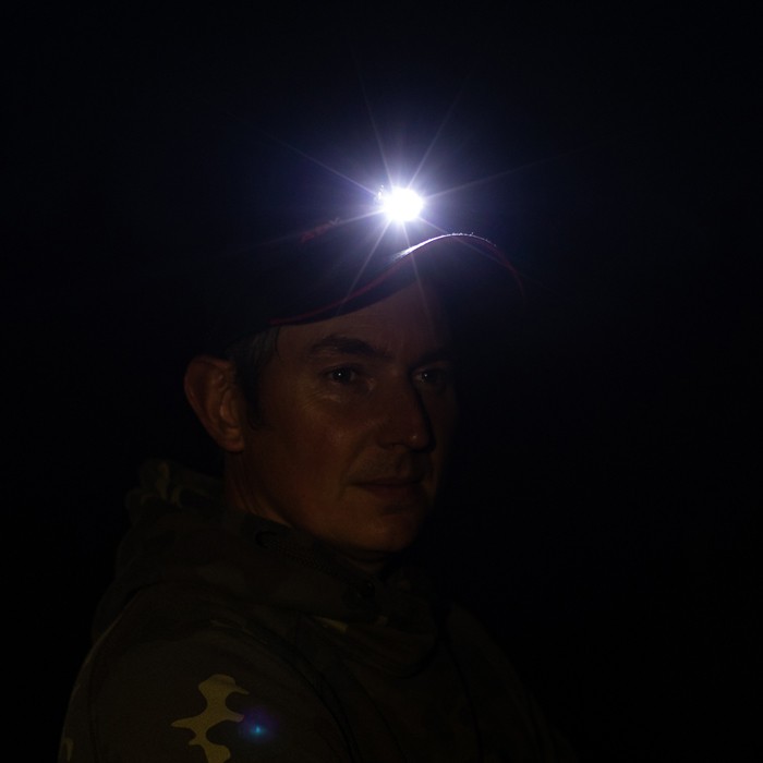 Advanta HT-170B Headtorch In Use 
