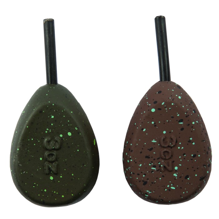 Advanta Inline Flat Pear Carp Leads 10