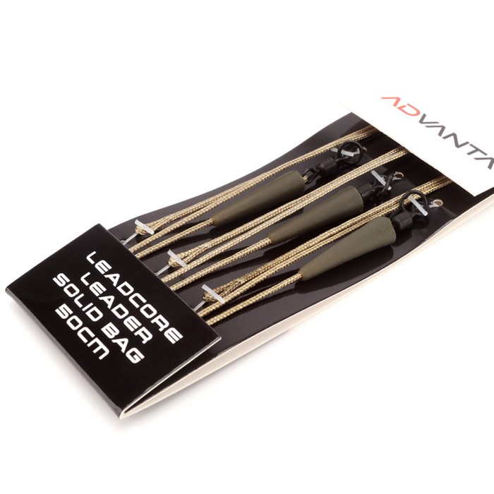 Advanta Leadcore Leader Solid Bag 50cm - Pack of 3 1