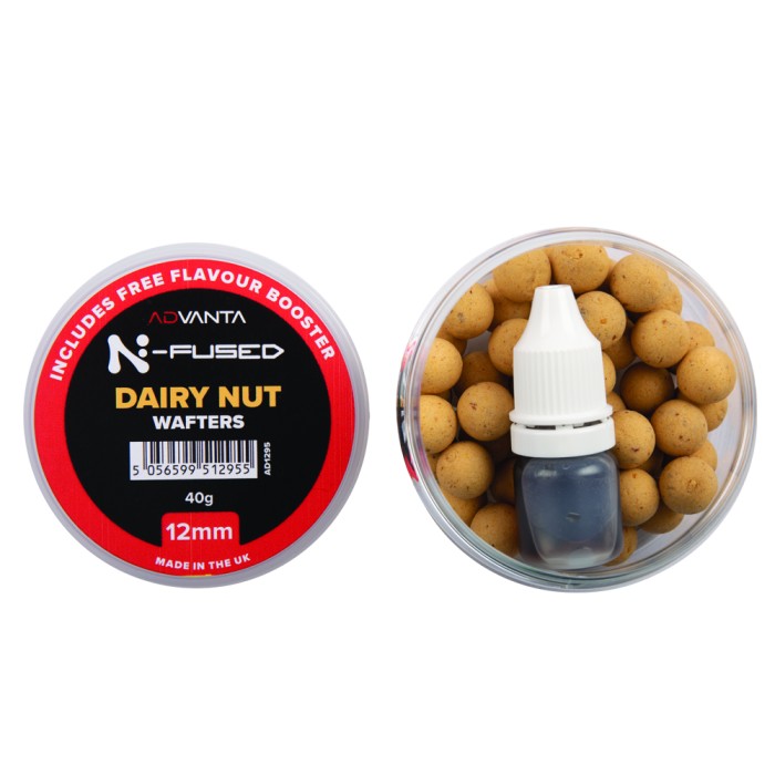 Advanta N-Fused Dairy Nut Fishing Wafters With Flavour Booster
