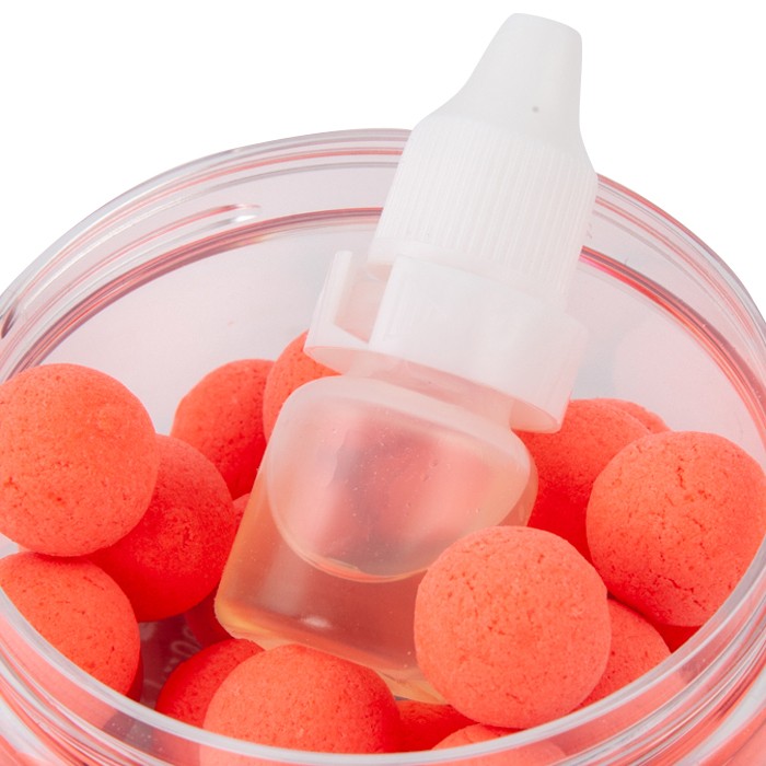 Advanta N-Fused Krill Hi-Viz Red Pop-Ups Close Up 1