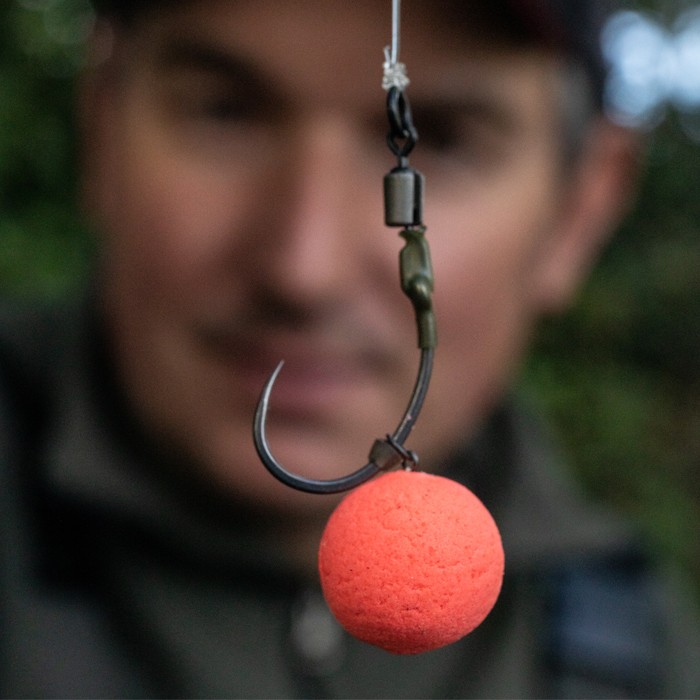 Advanta N-Fused Krill Hi-Viz Red Pop-Ups In Use