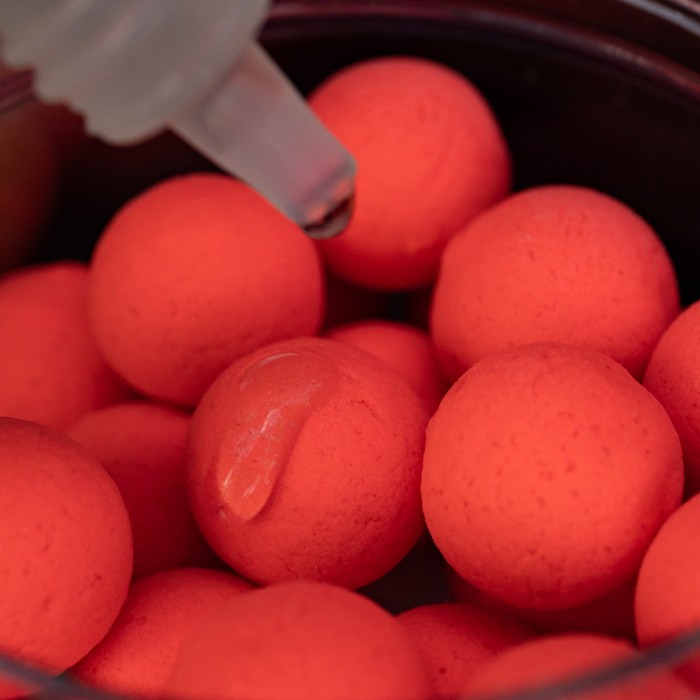 Advanta N-Fused Krill Hi-Viz Red Pop-Ups In Use 3