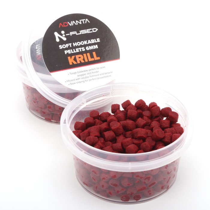 Advanta N-Fused Soft Hookable Pellets 6mm 3