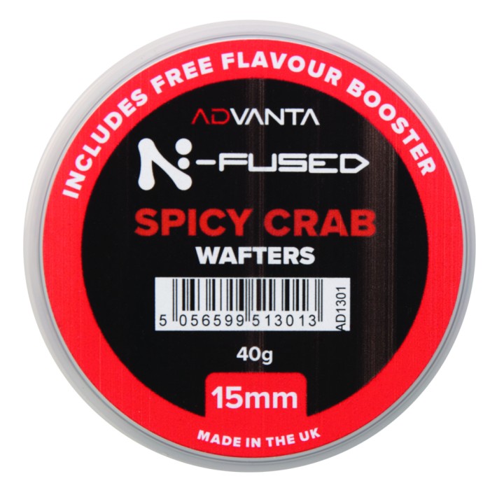 Advanta N-Fused Spicy Crab Fishing Wafters 15mm