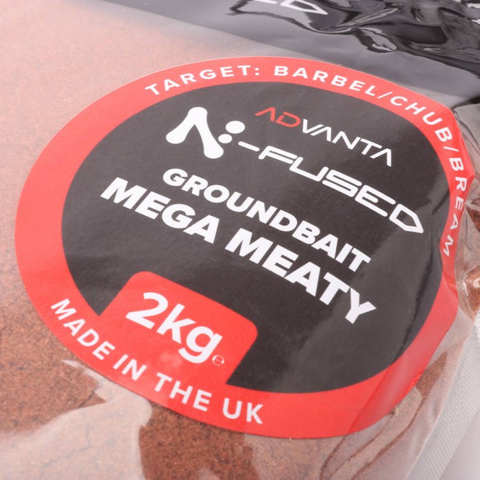 Advanta N-Fused Groundbait Mega Meaty 2kg Close Up 1