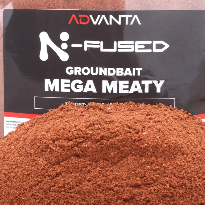 Advanta N-Fused Groundbait Mega Meaty 2kg Close Up 2