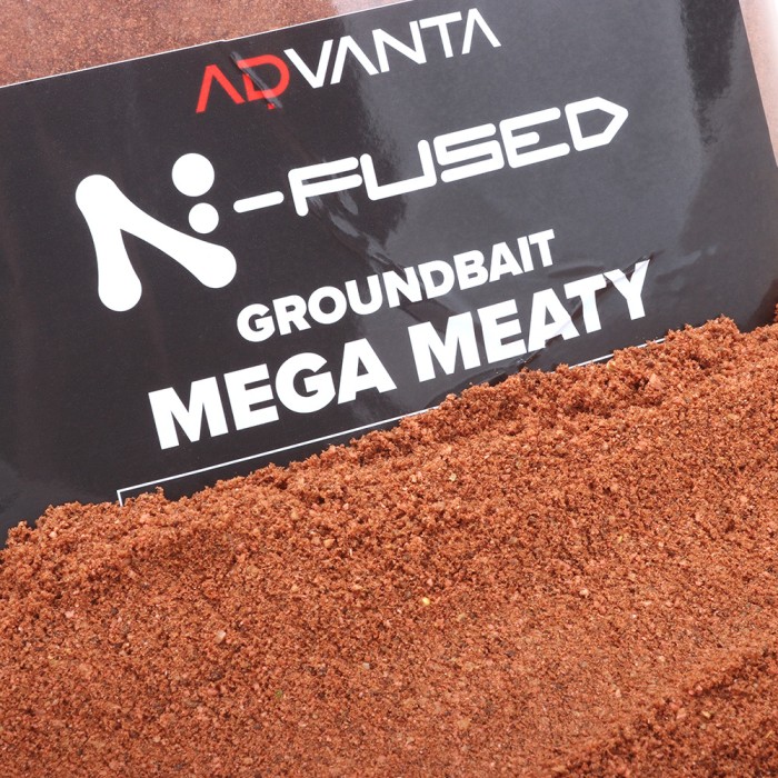 Advanta N-Fused Groundbait Mega Meaty 2kg Close Up 3