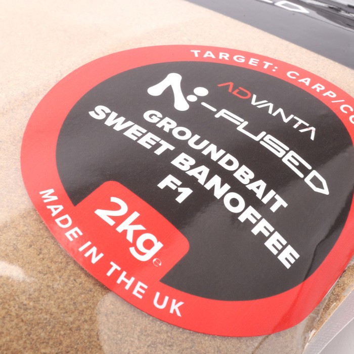 Advanta N-Fused Groundbait Sweet Banoffee F1 2kg Close Up 1