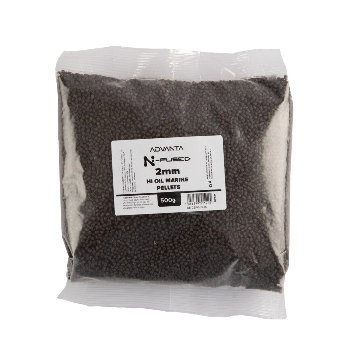 Advanta N-Fused Hi Oil Marine Pellets 500g 2mm