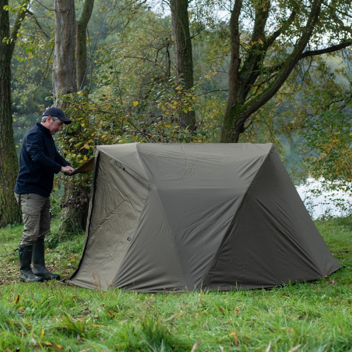 Advanta Peak 1 Man V2 Bivvy Overwrap In Use 1
