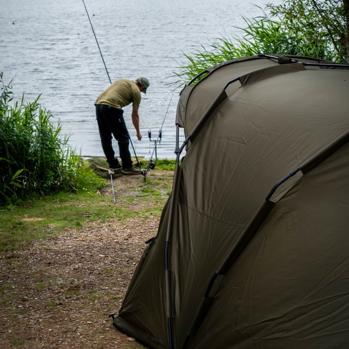 Advanta Peak V2 2 Man Bivvy In Use 3