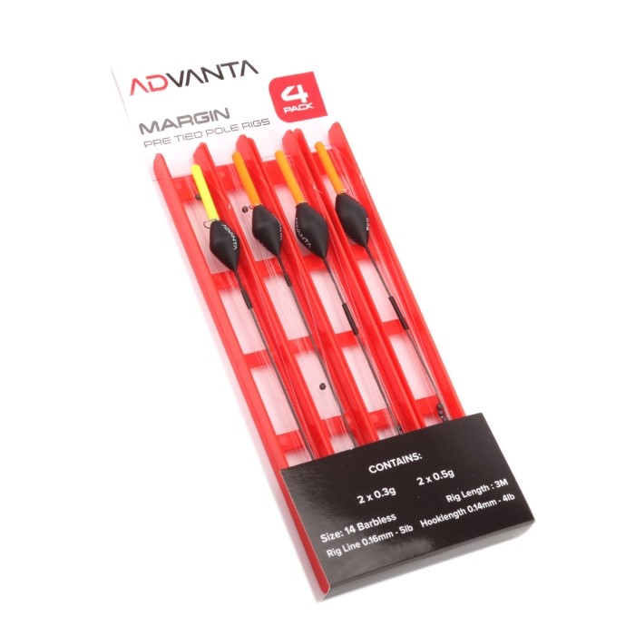 Advanta Pre Tied Pole Rigs - Margin
