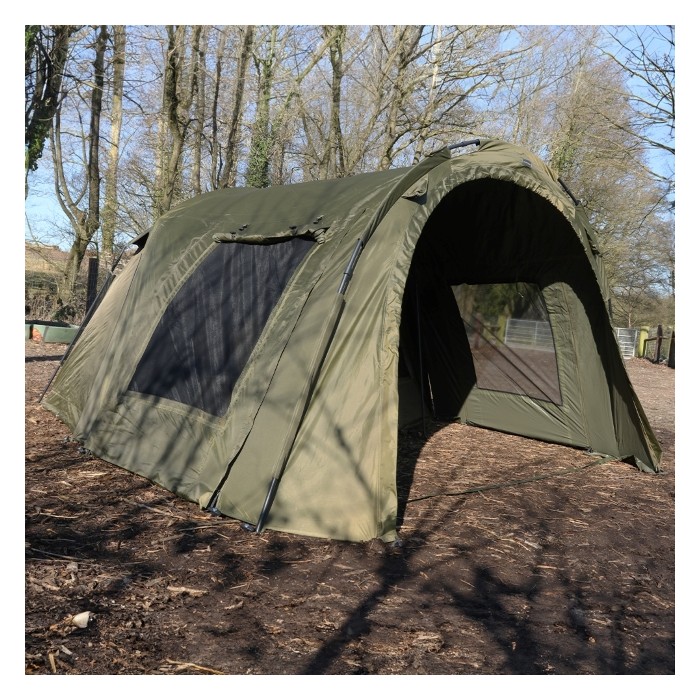 Advanta Pro Peak 1 Man Bivvy Utility Front - Green